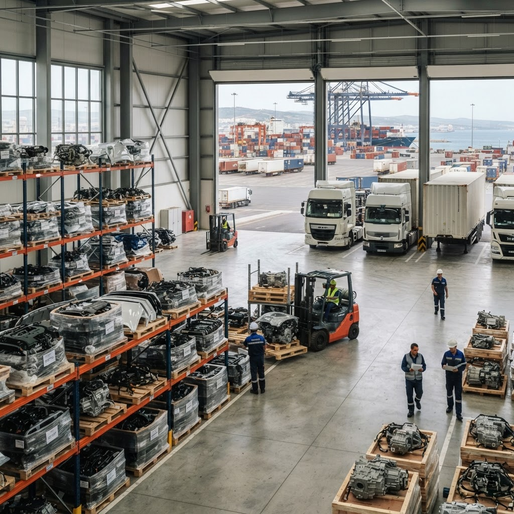 Automotive Warehousing & 3PL in Morocco 2026: Cross-Docking & Visibility