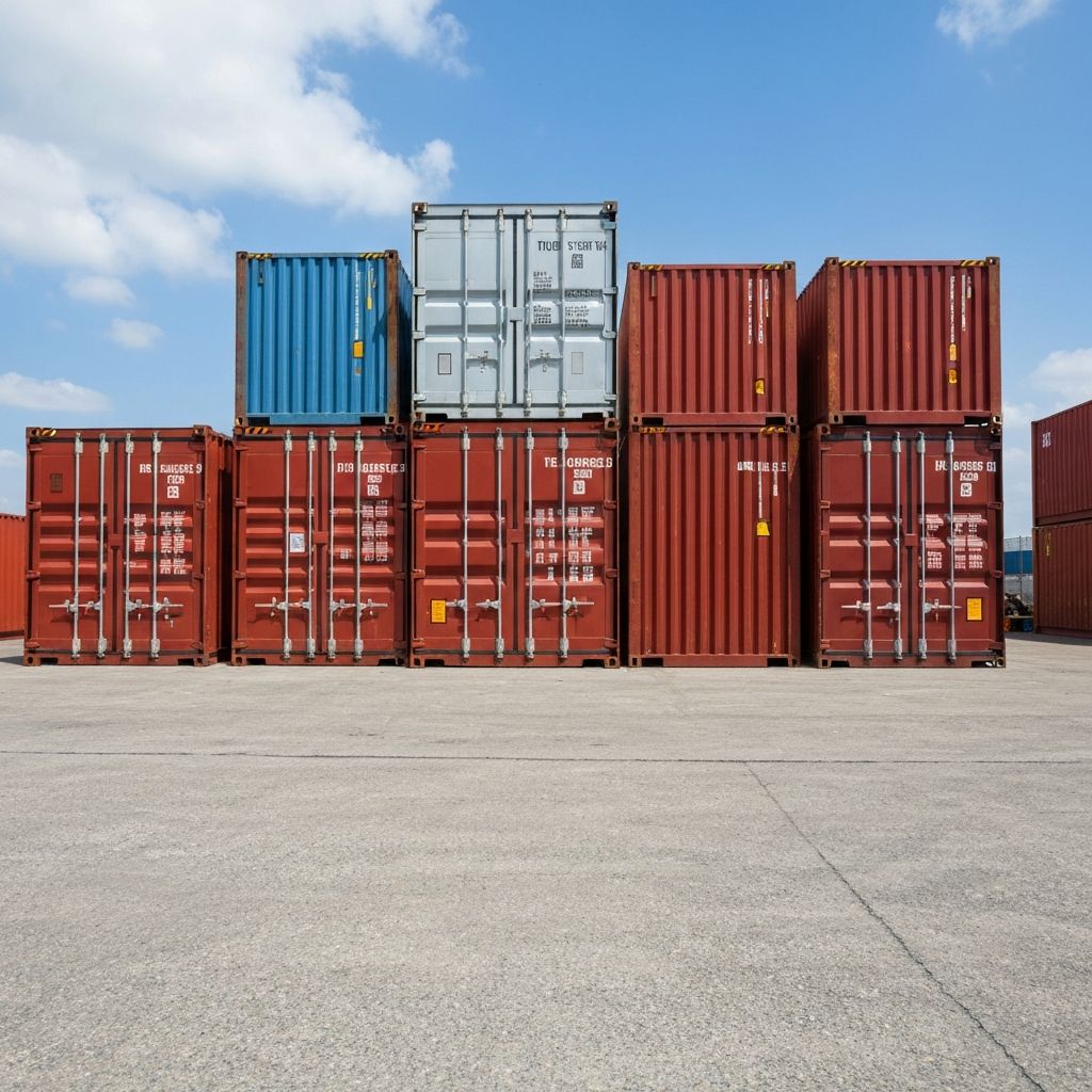 Shipping Containers Explained: History, Naming and the Main Types